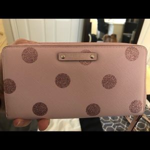 Pink Polka Dot Kate Spade Wallet